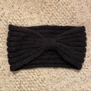 Aerie Knitted Bow Winter Headband